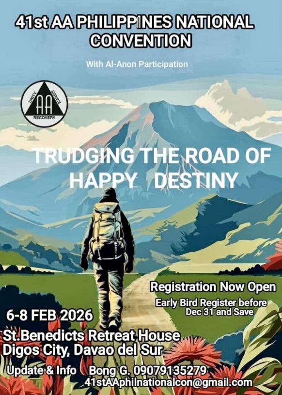 41st AA Philippines National Convention poster