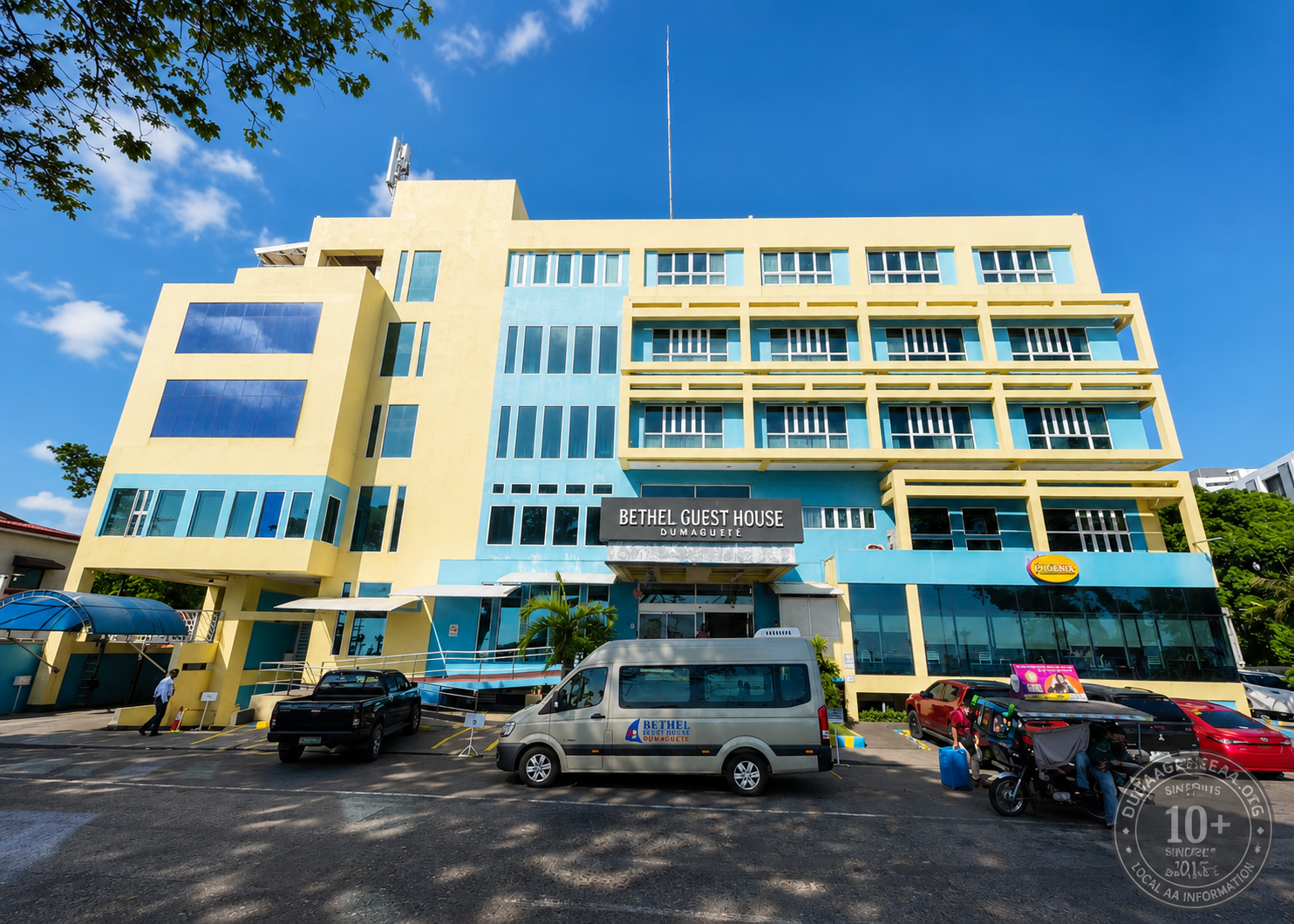Bethel Guest House 5th floor AA meeting location on Rizal Boulevard in Dumaguete City