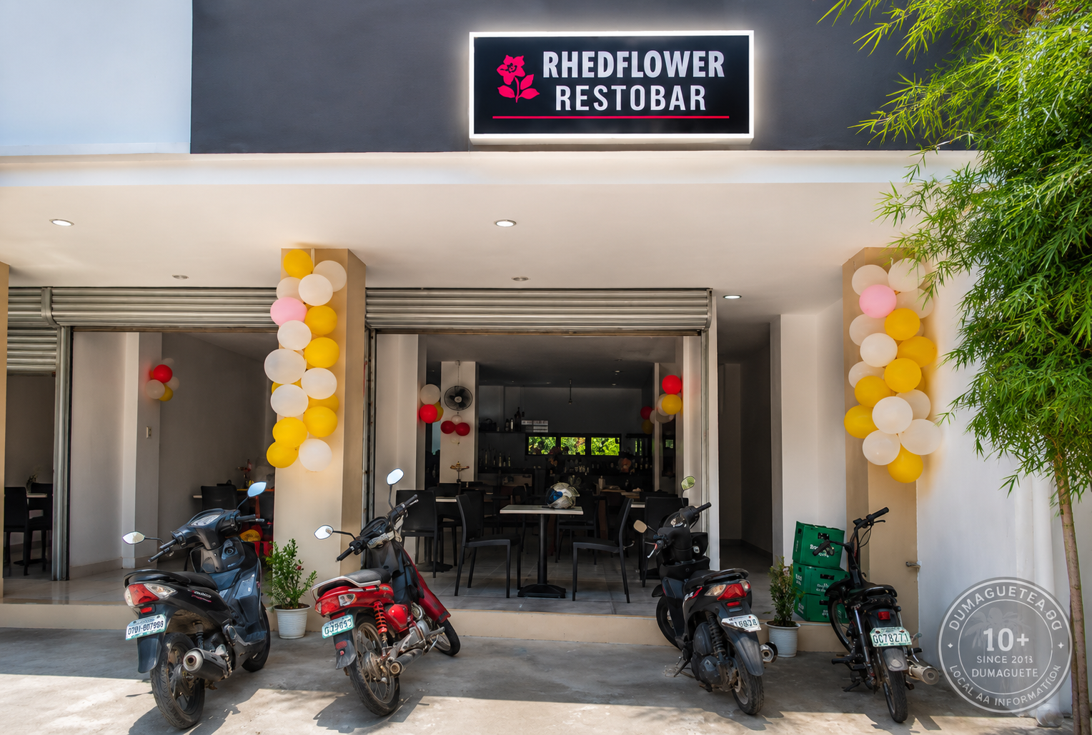 Rhed Flower Restobar in Valencia, Negros Oriental, AA meeting location near Dumaguete