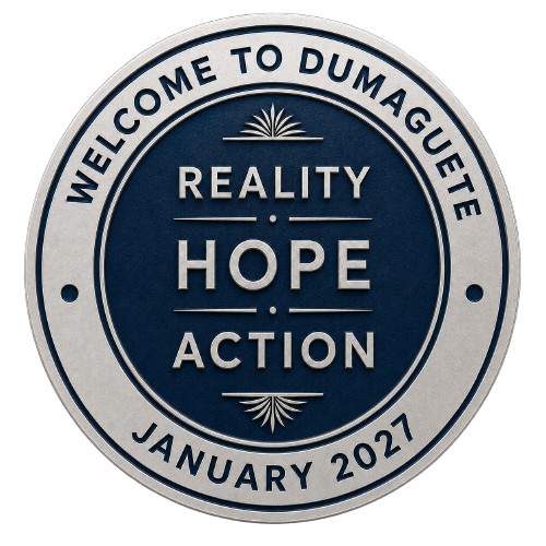 Proposed reverse of the DumagueteAA.org commemorative visitor medallion.