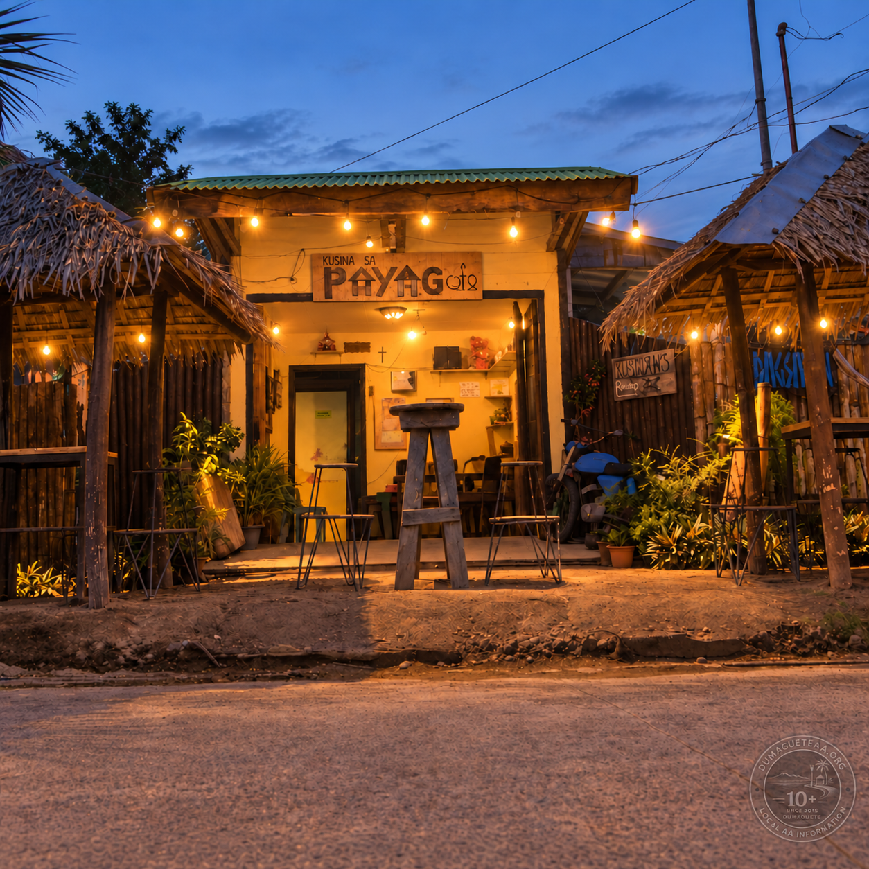 Kusina Sa Payag Mini Resto in Bacong, Negros Oriental, venue of the Bacong Home Group AA Meeting on Sunday at 5:30 PM